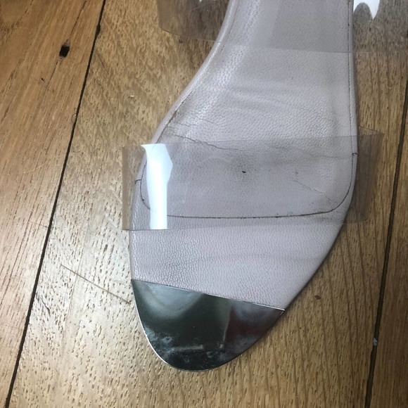 Ritch Erani NYFC Barbara Clear Acrylic Heel Sandal - Picture 7 of 9